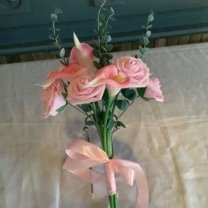 rose and calla lily bridal bouquet…you choose color